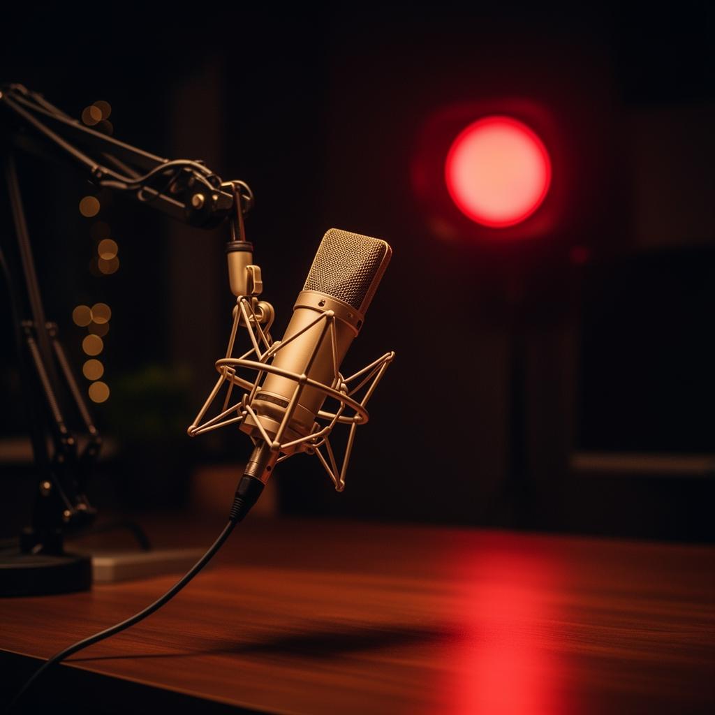 Set de podcast multicâmera Full HD